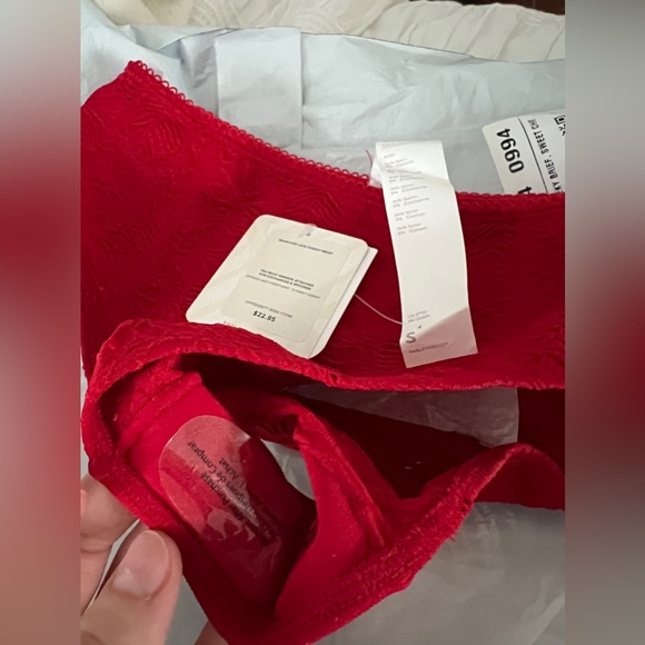 Fabletics Red Seamless Set - Picture 4 of 6